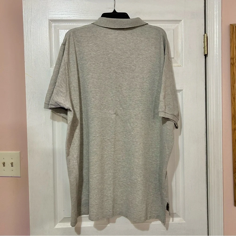 Polo Ralph Lauren Short Sleeve Men’s Shirt Gray Size XXL-2X